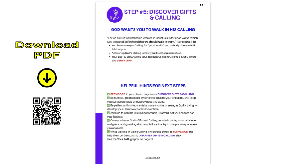 Your Path - Step 5 - Discover Gifts & Calling - part 2