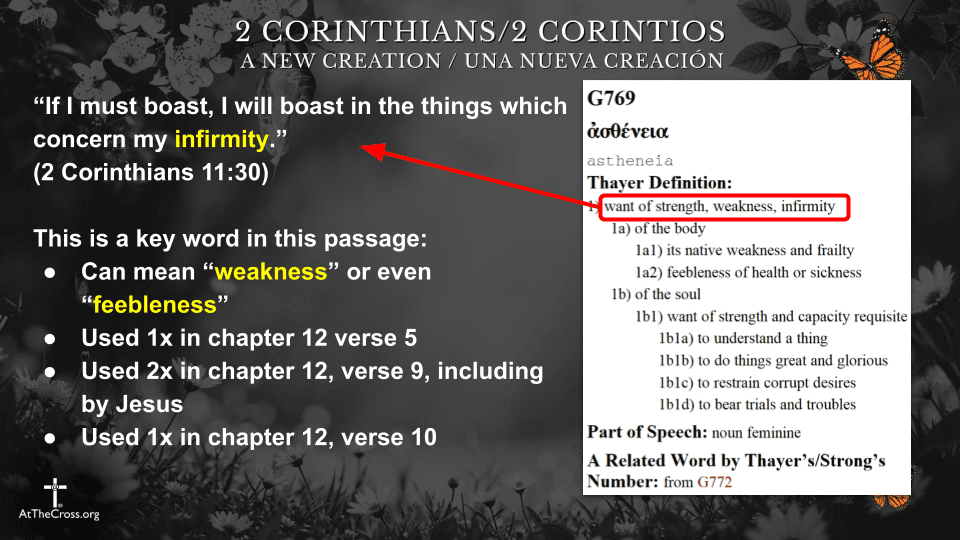 Infirmities