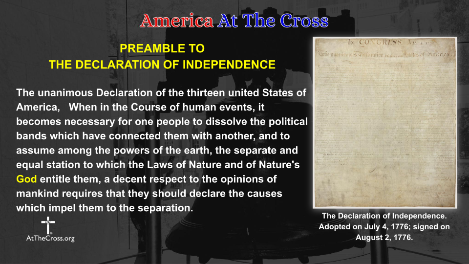 America At The Cross