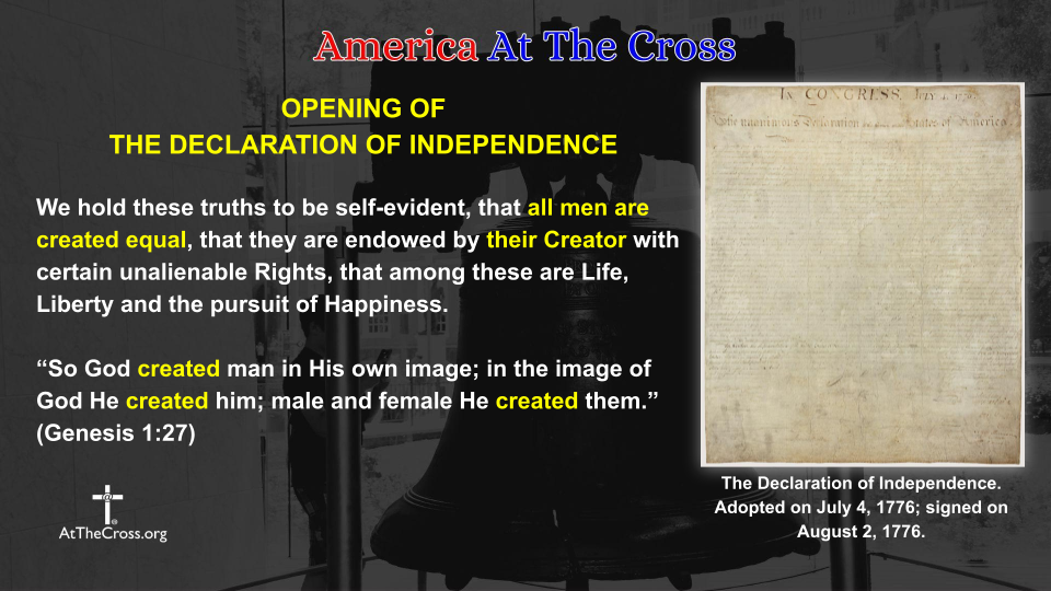 America At The Cross