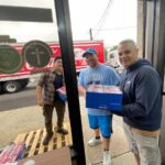 Receiving Outreach Supplies July 7, 2026