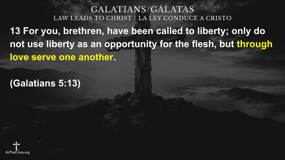 Through Love Serve One Another