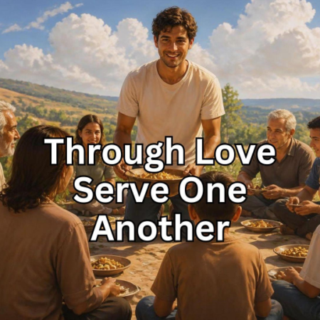 Through Love Serve One Another