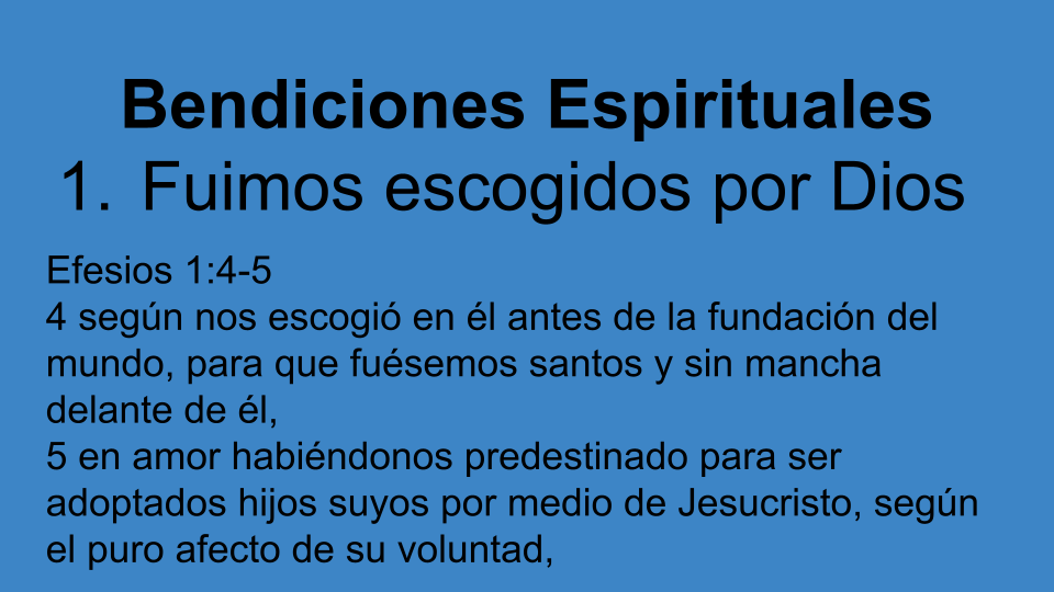 Bendiciones Espirituales