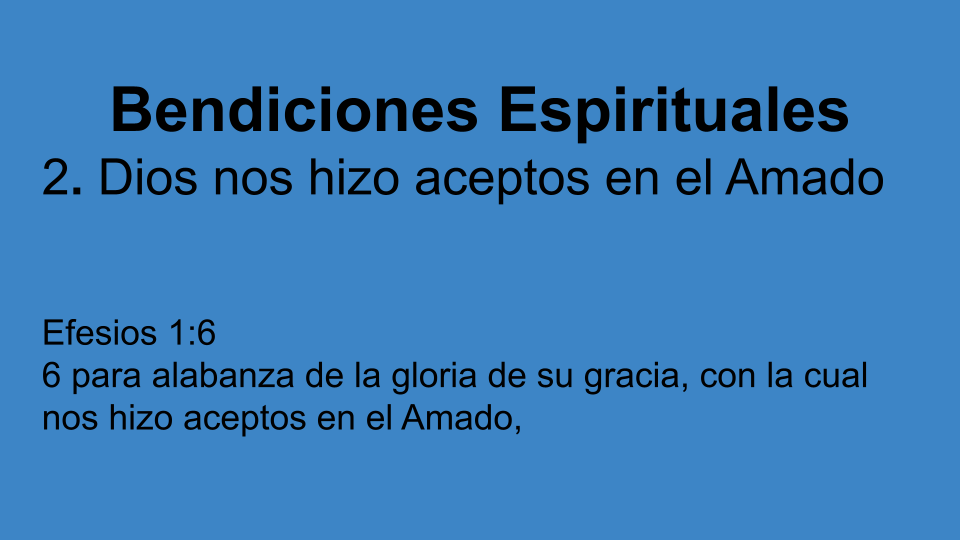 Bendiciones Espirituales