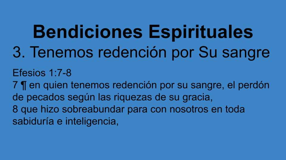 Bendiciones Espirituales