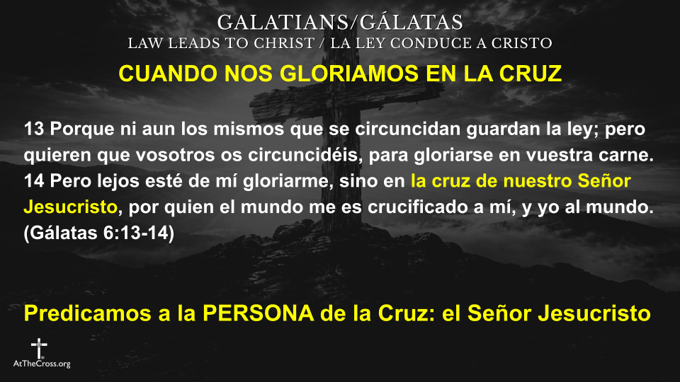 Gloriarse en la Cruz